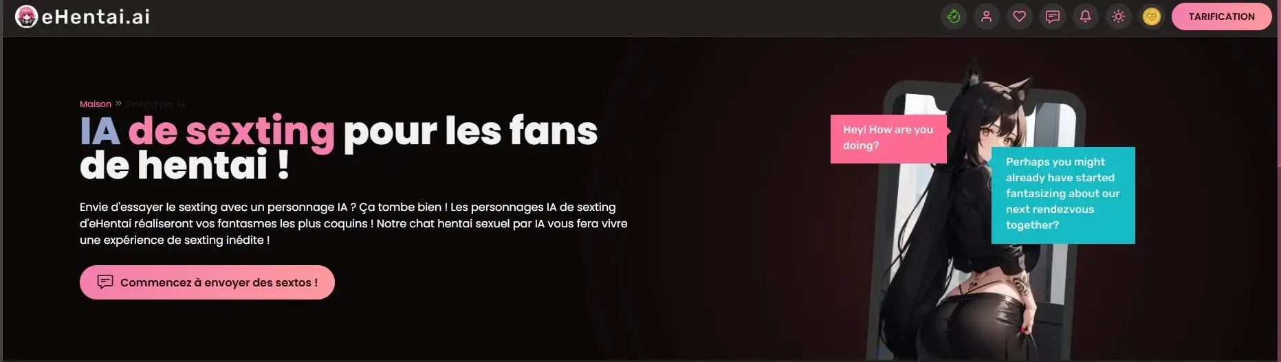 eHentai AI review — sexting-sectie en chat