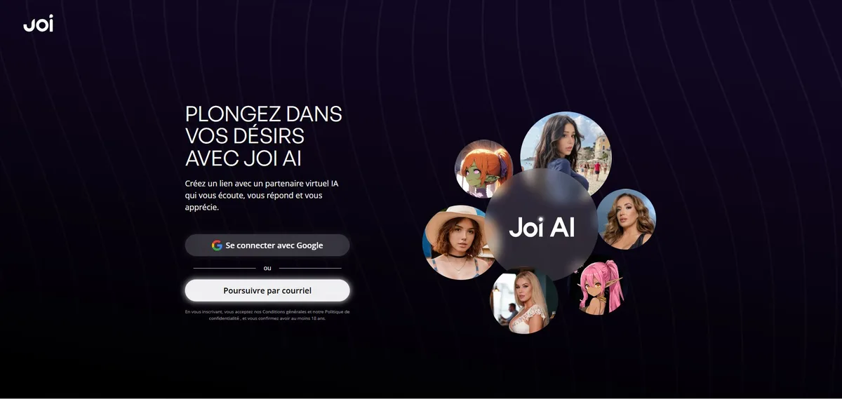 Joi AI review — landingsinterface