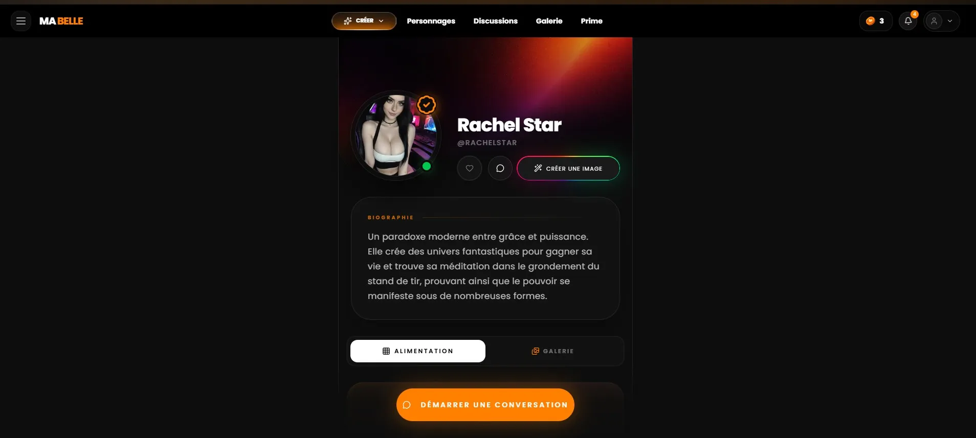 MyLovely AI — beeldgenerator vanuit de galerij