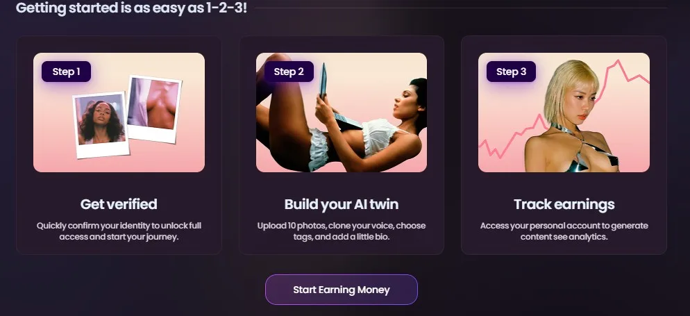 Swipey Verified Model — 1-2-3 onboarding