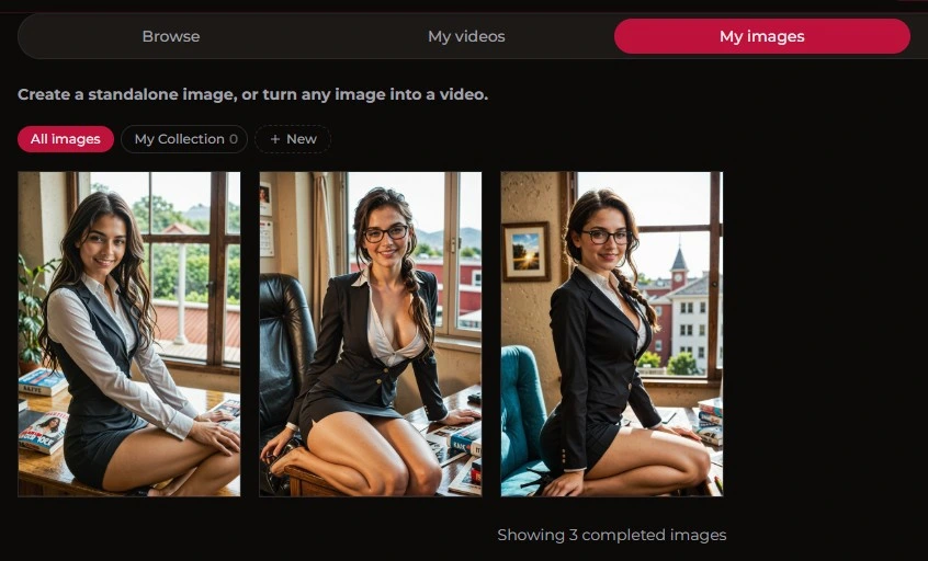 Xotic AI — voorbeelden van AI-gegenereerde afbeeldingen, fotorealistisch